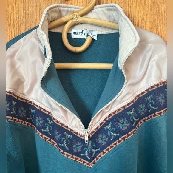 Vintage Morsly Quarter Zip Sweatshirt - Picture 7 of 8